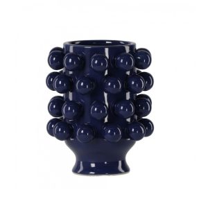 Céramique de Décoration Grappa Bleue 24cm