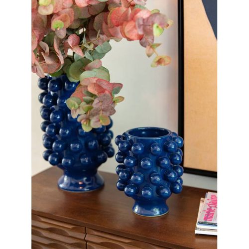 Céramique de Décoration Grappa Bleue 24cm – Image 2