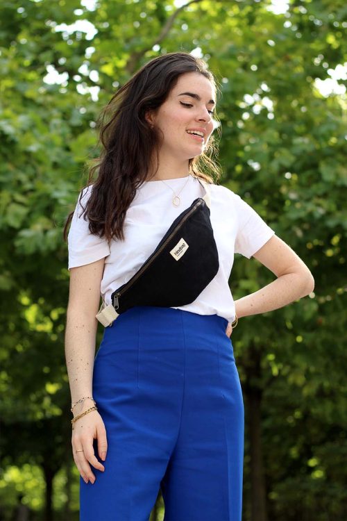 Sac Banane Olivia Noir, Hindbag – Image 4