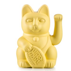 Maneki Neko Jaune, Chat Porte-Bonheur