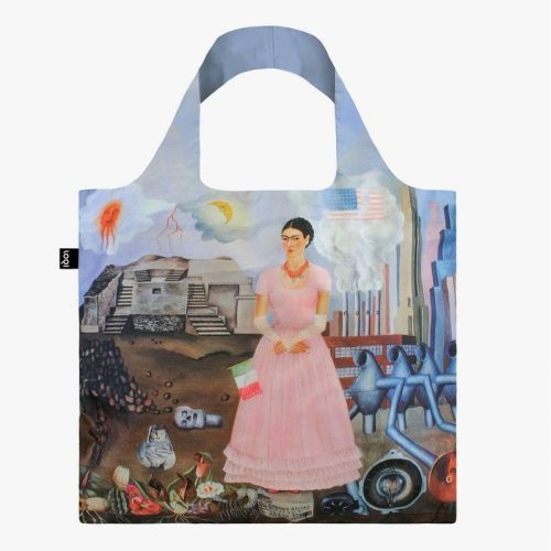 Sac recyclé Auto-Portrait Frida Kahlo Colibri, Loqi