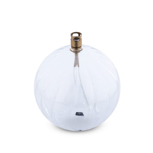 Lampe à huile en verre Strié L diamètre 13cm, Periglass