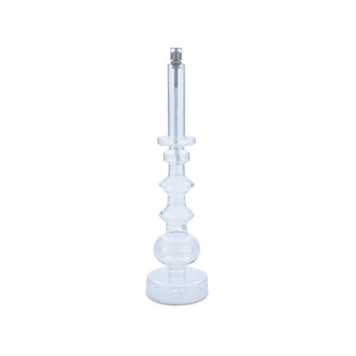 Lampe à Huile Chandelier L Verre Transparent 34cm, Periglass