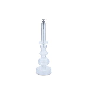 Lampe à Huile Chandelier M Verre Transparent 30cm, Periglass