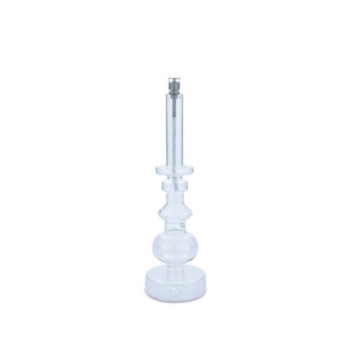 Lampe à Huile Chandelier M Verre Transparent 30cm, Periglass