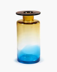 Vase L dégradé Bleu Ambre Wind & Fire, Marie Michielssen pour Serax