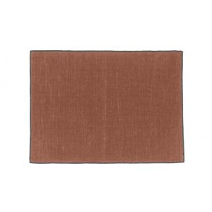 Set de table Borgo en lin enduit Brick, Haomy