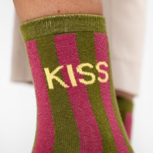 Chaussettes Rayées Kiss – Image 3