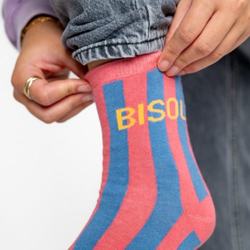 Chaussettes Rayées Bisou – Image 3