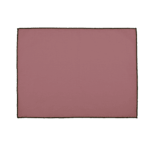 Set de table Borgo en lin enduit Bois de Rose, Haomy