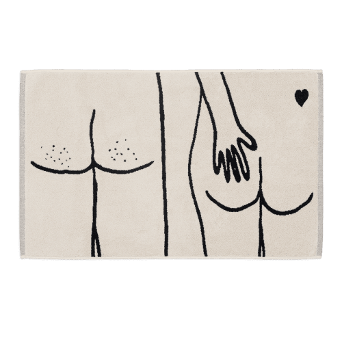 Tapis de Bain Naked Couple, Helen B