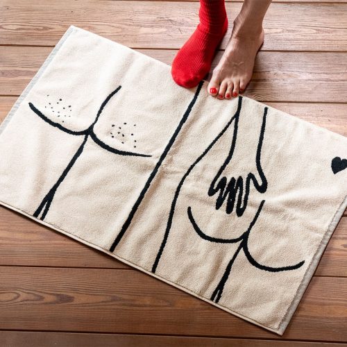 Tapis de Bain Naked Couple, Helen B – Image 2