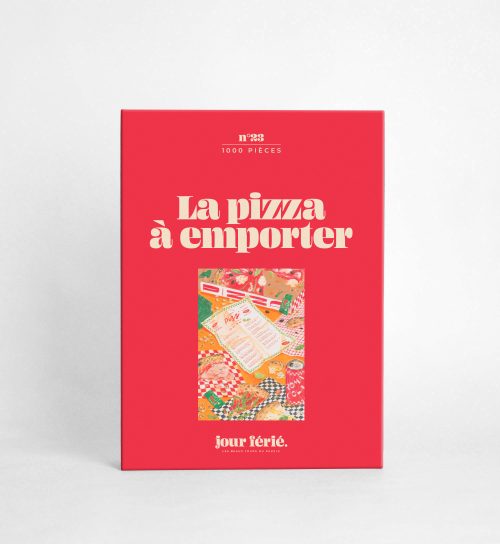 Puzzle Pizza à emporter 1000 pièces, Jour Férié