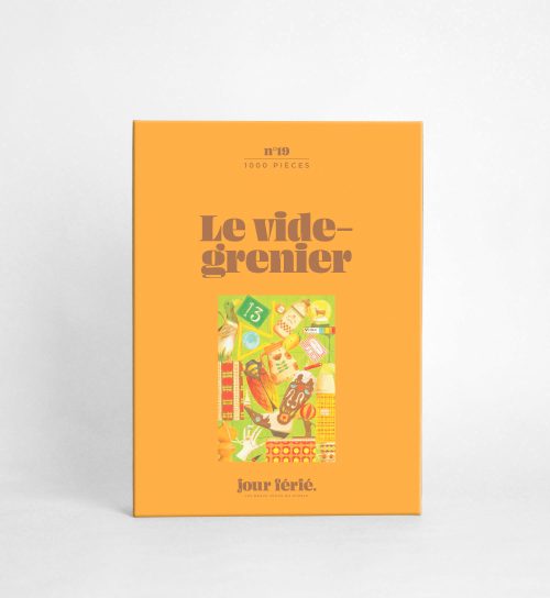 Puzzle Le Vide Grenier 1000 pièces, Jour Férié