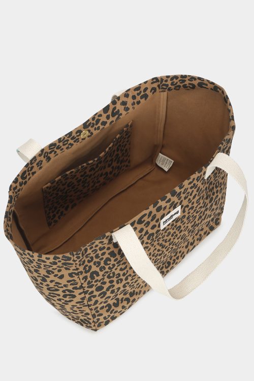 Sac Cabas Claude Léopard Cannelle, Hindbag – Image 3
