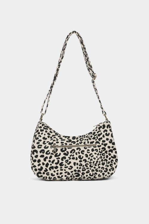 Sac Rosa Léopard Ecru, Hindbag – Image 2