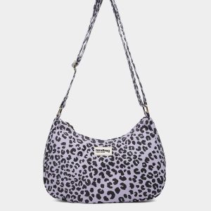 Sac Rosa Léopard Ecru, Hindbag