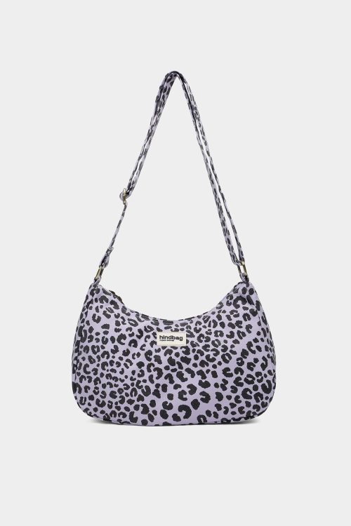 Sac Rosa Léopard Ecru, Hindbag