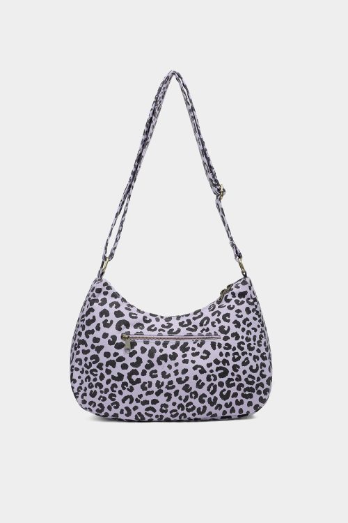 Sac Rosa Léopard Ecru, Hindbag – Image 2