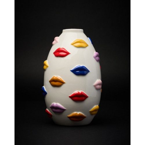 Vase Lips Multicolore 22cm