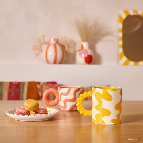 Mug Daniela Líneas Locas, Que Rico – Image 2