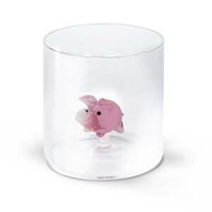 Verre à eau Cochon