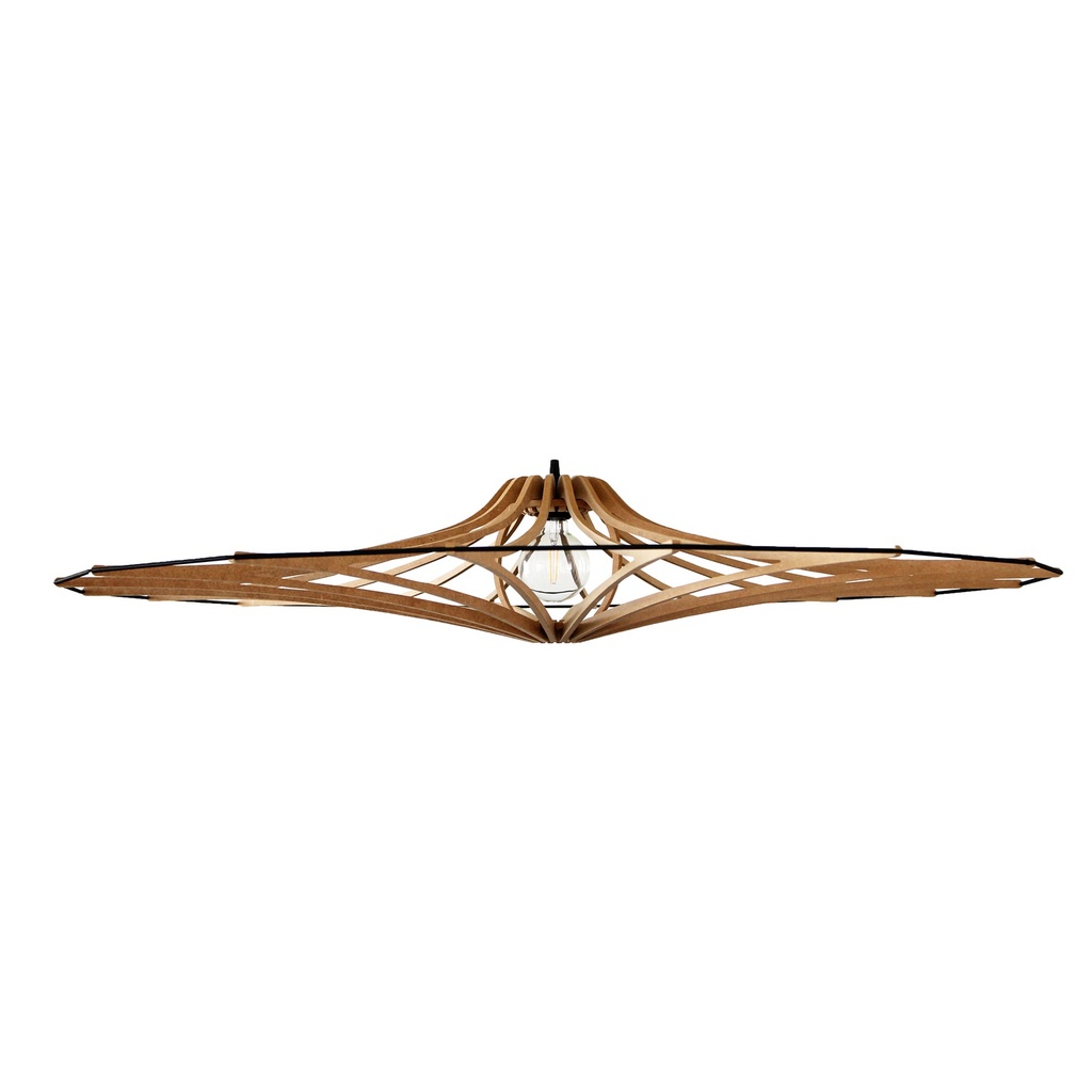 Suspension SINGING BRUT Diamètre 124cm Elastique Noir, RIF – Image 3