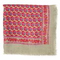 Carré Laine Valentine Rose