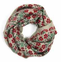 Carré Laine Agata Rouge – Image 3