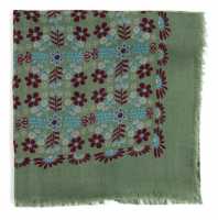 Carré Laine Agata Kaki