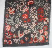 Carré Laine Girandole Marron