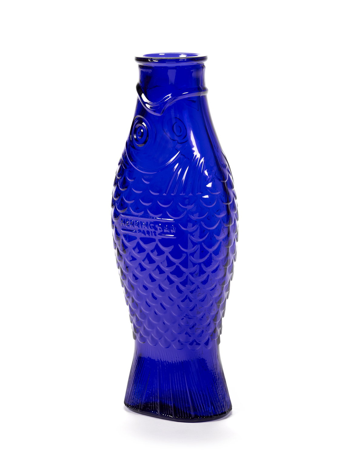 Carafe Fish & Fish verre bleu cobalt 1L, Serax – Image 2