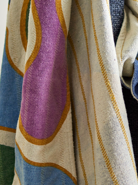 Plaid Salacia Multicolore, Bloomingville – Image 4