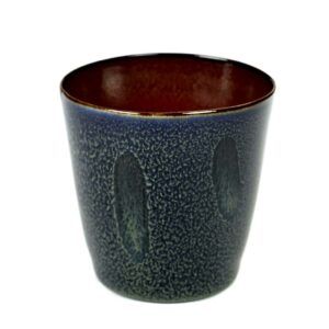 Gobelet conique dark blue/rust, Anita Le Grelle pour Serax