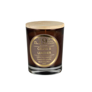 Bougie parfumée Cedar & Leather Cerabella