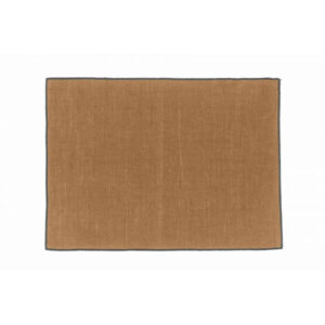 Set de table Borgo en lin enduit Tabac, Haomy
