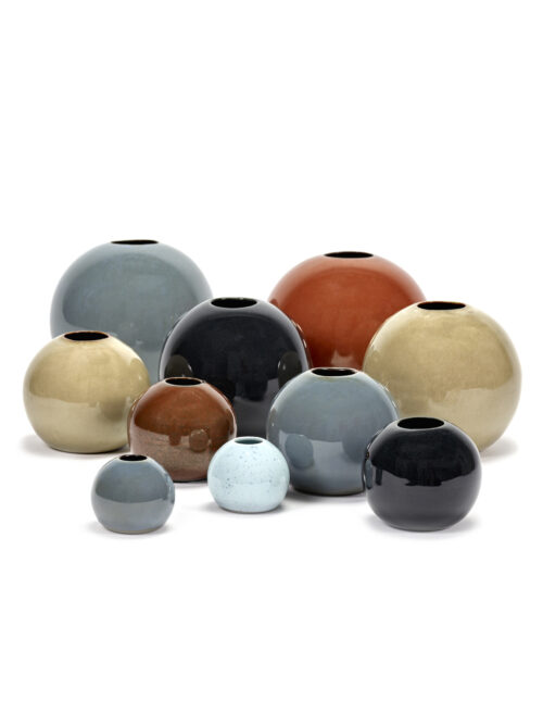 Vase boule dark rust S, diamètre 9cm, Anita Le Grelle pour Serax – Image 2