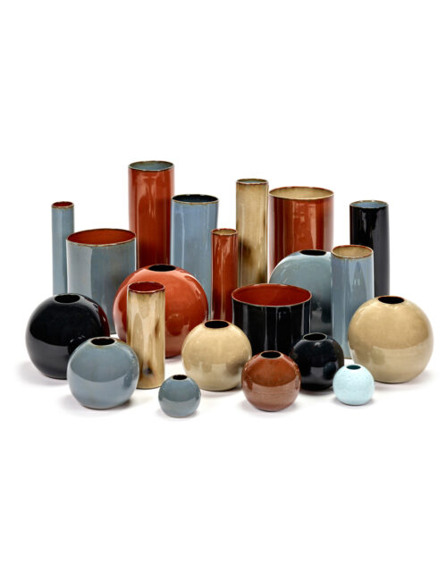 Vase boule dark rust S, diamètre 9cm, Anita Le Grelle pour Serax – Image 3