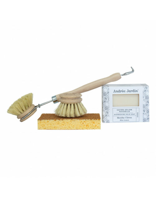 Coffret vaisselle zéro déchet Menthe Citron, Andrée Jardin