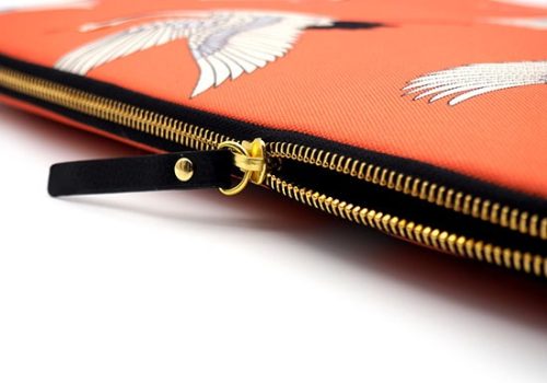 Pochette pour ordinateur portable 13" - Grues coralliennes – Image 3