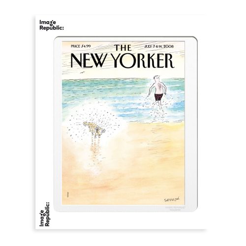 Affiche 30x40 The New Yorker Sempé First Bath - Image Republic