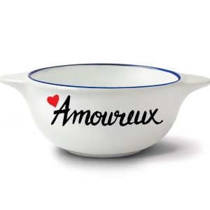 Bol Breton "Amoureux" - Pied de Poule