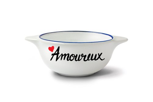 Bol Breton "Amoureux" - Pied de Poule