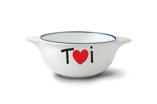 Bol breton "Toi" - Pied de Poule