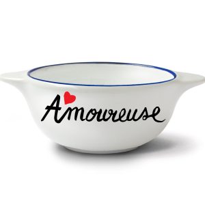 Bol Breton "Amoureuse" - Pied de Poule