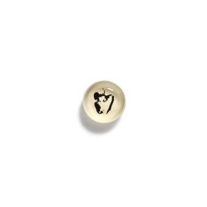 Assiette XS Blanc Poivron Noir Feast Ottolenghi pour Serax