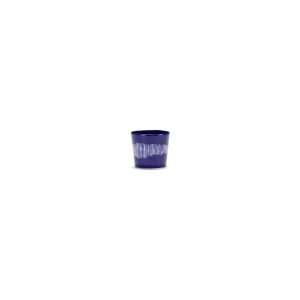 Tasse espresso Lapis Lazuli Swirl Blanc Feast Ottolenghi pour Serax