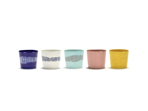 Tasse espresso Blanc Swirl Lapis Lazuli Feast Ottolenghi pour Serax – Image 3