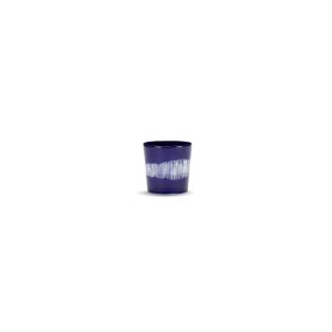 Tasse à café Lapis Lazuli Swirl Blanc Feast Ottolenghi pour Serax