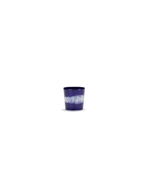 Tasse à café Lapis Lazuli Swirl Blanc Feast Ottolenghi pour Serax
